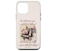 He Will Cover You With His Feathers Psalm 91:4 Butterfly Case for iPhone 12 mini