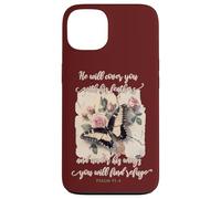 He Will Cover You With His Feathers Psalm 91:4 Butterfly Case for iPhone 13