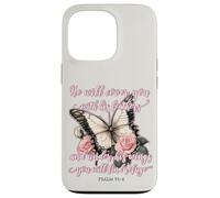 He Will Cover You With His Feathers Psalm 91:4 Butterfly Case for iPhone 13 Pro