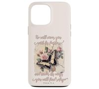 He Will Cover You With His Feathers Psalm 91:4 Butterfly Case for iPhone 13 Pro Max
