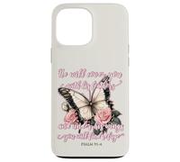 He Will Cover You With His Feathers Psalm 91:4 Butterfly Case for iPhone 13 Pro Max