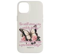 He Will Cover You With His Feathers Psalm 91:4 Butterfly Case for iPhone 14 Plus