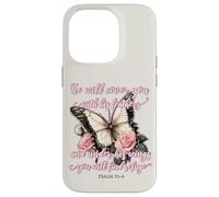 He Will Cover You With His Feathers Psalm 91:4 Butterfly Case for iPhone 14 Pro