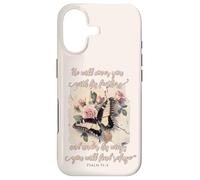 He Will Cover You With His Feathers Psalm 91:4 Butterfly Case for iPhone 17