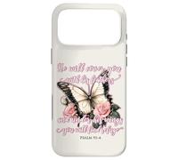 He Will Cover You With His Feathers Psalm 91:4 Butterfly Case for iPhone 17 Pro Max