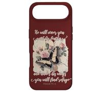 He Will Cover You With His Feathers Psalm 91:4 Butterfly Case for iPhone Air