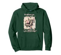 He Will Cover You With His Feathers Psalm 91:4 Butterfly Pullover Hoodie