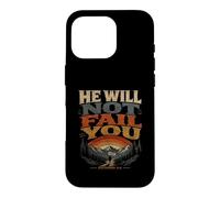 He Will Not Fail You Deuteronomy 31 6 Retro Case for iPhone 16 Pro
