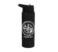 He Will Teach You The Way You Should Go Christian Bible Stainless Steel Insulated Water Bottle