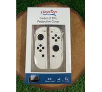 HE Y Stop Protective Cover for Nintendo Switch 2 Console, Dockable PC Protective Case TPU Grips Cover with Screen Protector for Nintendo Switch 2 Controller Accessories with Switch 2 Thumb Stick Caps