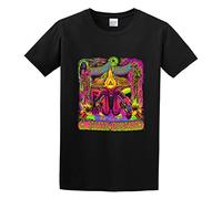 HE YE SHAN ZHA TIAO Monster Magnet A Better Dystopia Unisex 100% Cotton Short-Sleeve T-Shirts Black M