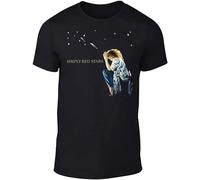 HE YE SHAN ZHA TIAO Simply Red T-Shirt Stars Home Flame Cd Book Mick Hucknall Life Blue Sting B Unisex 100% Cotton Short-Sleeve T-Shirts Black L