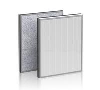 HE401 Filter Replacement for Shark Air Purifier 4-Fan Models, H13 True HEPA Filter Replacement Compatible With Shark HE401 HE402 HE405 HE400, HE4FKPET HE4FKPRO HE4FKBAS 100356-chn-1 Filter, 2 Pack