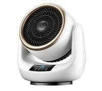 HE5H Electric Heater Fan Warmer Wind Portable Heating Intelligent Air Fan Cold Heater Desktop Blower Home Office Household Easy to Use