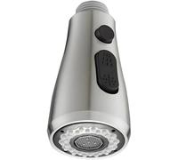 Heable Sleek Kitchen Tap Spray Head Replacement Brushed Nickel in Silver Heable Silver