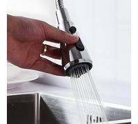 Heable Universal Chrome Replacement Pull Out Sprayer And Shower Head For Kitchen Mixer Faucet