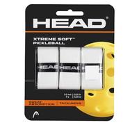 HEAD 2022 Xtreme Soft Pickleball Overgrip 3-Pack, White