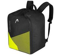 HEAD 383080 Unisex - Adult Boot Backpack Ski Boot Bag, Black/Yellow, One Size
