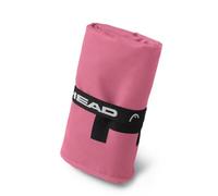 HEAD Active Microfibre Towel - Lightweight, Quick Drying, Absorbent for Gym, Travel, Bathroom - Elastic, Space-Saving, Multi-Purpose - 60 x 110 cm, High-Visibility Pink