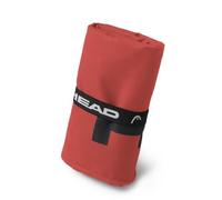 HEAD Active - Microfibre Towel with Elastic, Gym Towel, Sports, Soft and Lightweight Fast Drying - Absorbent and Space-Saving Bath Towels for Travel, 40 x 60 cm, Lava Red