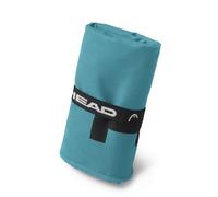 HEAD Active Microfibre Towel With Elastic, Lightweight Quick Drying for Gym, Multi-Purpose, Absorbent and Space-Saving for Travel, 70 x 140 cm, Octane Blue