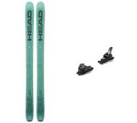Head - Alpine ski bindings - Pack Kore 91 W Mi/Anthracite 2025 for Women - Green Green 156 cm