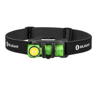 Head and angle torch Olight Perun 2 Mini Kit Lime Green with a band - 1100 lumens