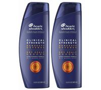 Head and Shoulders Shampoo, Clinical Strength Dandruff Defense - Dry Scalp Rescue, Extra Strength Formula with Manuka Honwy - Twin Pack