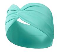 Head Bands Adult Women Yoga Headbands For Women's Hair Wide Thick Stretchy Turban Knotted Leopard Head Bands(Green)