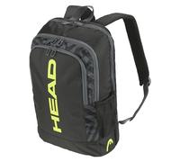 HEAD Base Backpack 17L, Black/Yellow