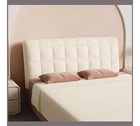 Head Board Cover Velvet Bed Head Protector Cover Nordic Style Stretch 360° All Inclusive Double Queen King Size Bed Headboard Slipcover For Bedroom Decoration ( Color : White , Size : 100cm(39.3inch)