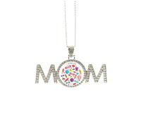 Head Bowknot Balloon Brazil Carnival Mothers Day Gift for Mom Nana Grandma Necklace Birthday Jewelry