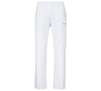 HEAD Boys Club Junior Track Pants, White, 116 EU