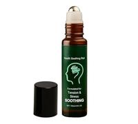 Head Calm Oil - Personal Health Cooling Stick, Head Calm Soothing Roller | Oil & Amethyst Remedy for Various Settings, Whether Traveling Or Working, Providing Quick