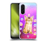 Head Case Designs Abyssinian Kitty Am I Dreaming Real Cats In Artificial Space Gel Case [Military Grade Protection] Compatible With Samsung Galaxy A26 5G