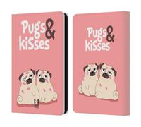 Head Case Designs And Kisses Piper The Pug Leather Wallet Case Compatible With Amazon Kindle 11th Gen 6in 2022