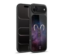 Head Case Designs Aries Nebula Zodiac Symbols Gel Armour Case [Military Grade Protection] Compatible With Apple iPhone 17 Air