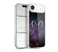 Head Case Designs Aries Nebula Zodiac Symbols Gel Case [Military Grade Protection] Compatible with Apple iPhone 17 Air and Compatible with MagSafe
