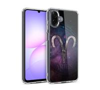 Head Case Designs Aries Nebula Zodiac Symbols Gel Case [Military Grade Protection] Compatible With Samsung Galaxy A07