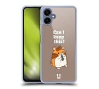 Head Case Designs Asking Nash The Hamster Gel Case [Military Grade Protection] Compatible With Samsung Galaxy A06 4G