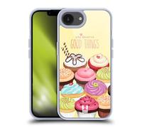 Head Case Designs Assortment Cupcake Happiness Gel Case [Military Grade Protection] Compatible with Apple iPhone 16e and Compatible with MagSafe