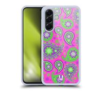 Head Case Designs Astral Intervention Colourful Paisley Gel Case [Military Grade Protection] Compatible With Samsung Galaxy A56 5G