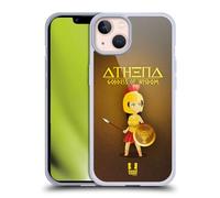 Head Case Designs Athena Mini Greek Goddesses Gel Case [Military Grade Protection] Compatible with Apple iPhone 13 and Compatible with MagSafe
