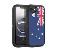 Head Case Designs Australia Australian Southern Cross Football World Flags Group 2 Ultra-Armoured Shockproof Case [Military Grade Protection] Compatible With Apple iPhone 16e / iPhone 17e