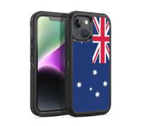 Head Case Designs Australia Australian Southern Cross Football World Flags Group 2 Ultra-Armoured Shockproof Case [Military Grade Protection] Compatible With Apple iPhone 14