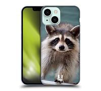 Head Case Designs Baby Raccoon Iconic Fauna Gel Case [Military Grade Protection] Compatible with Apple iPhone 13 Mini and Compatible with MagSafe