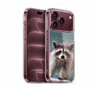 Head Case Designs Baby Raccoon Iconic Fauna Gel Case [Military Grade Protection] Compatible with Apple iPhone 18 Pro and Compatible with MagSafe