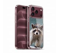 Head Case Designs Baby Raccoon Iconic Fauna Gel Case [Military Grade Protection] Compatible with Apple iPhone 18 Pro Max and Compatible with MagSafe