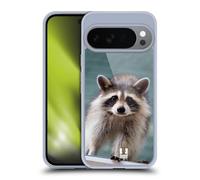 Head Case Designs Baby Raccoon Iconic Fauna Gel Case [Military Grade Protection] Compatible with Google Pixel 10 and Compatible with MagSafe