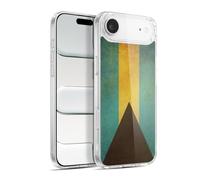 Head Case Designs Bahamas Bahamian Vintage Flags Set 3 Gel Case [Military Grade Protection] Compatible with Apple iPhone 17 Air and Compatible with MagSafe